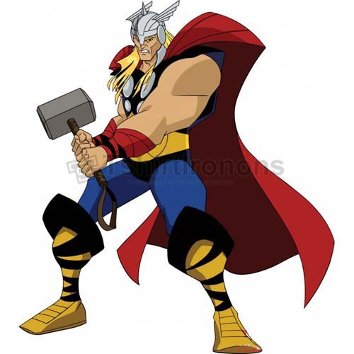 Thor T-shirts Iron On Transfers N4687 - Click Image to Close